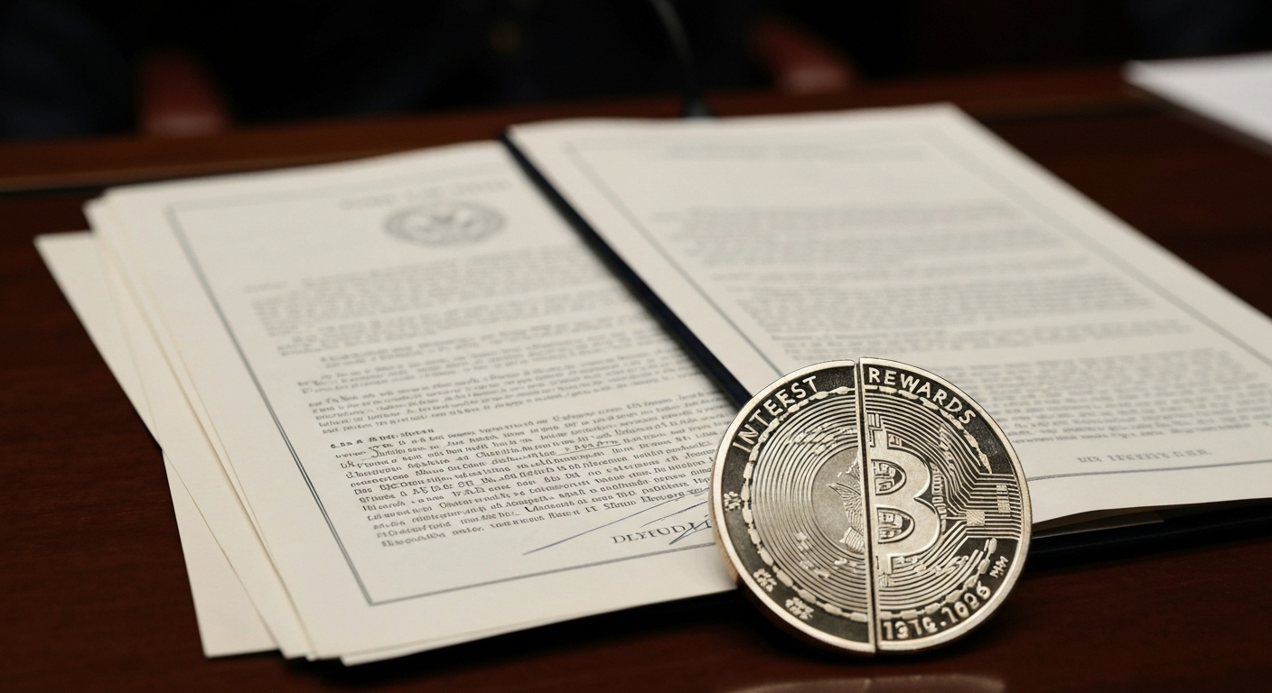 美國國會推穩定幣監管折衷草案：全面封殺利息型回報、保留活動型獎勵空間